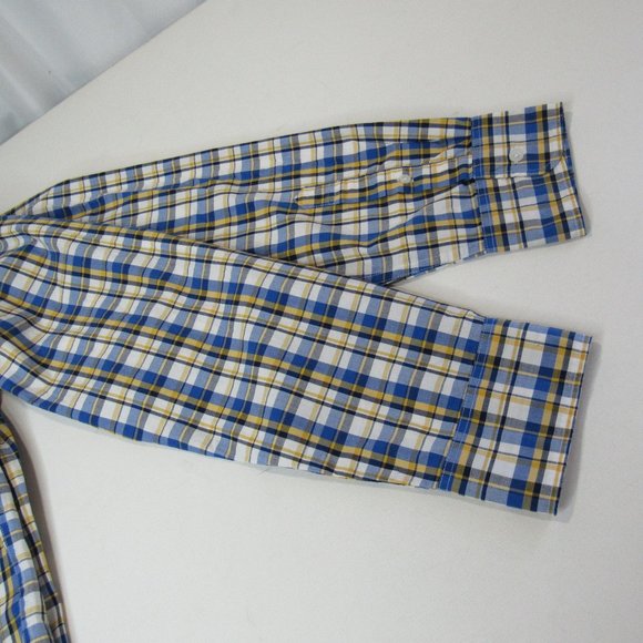 J.Crew Factory Men’s Slim Plaid Flex Casual Shirt Size XXL - Picture 6 of 10